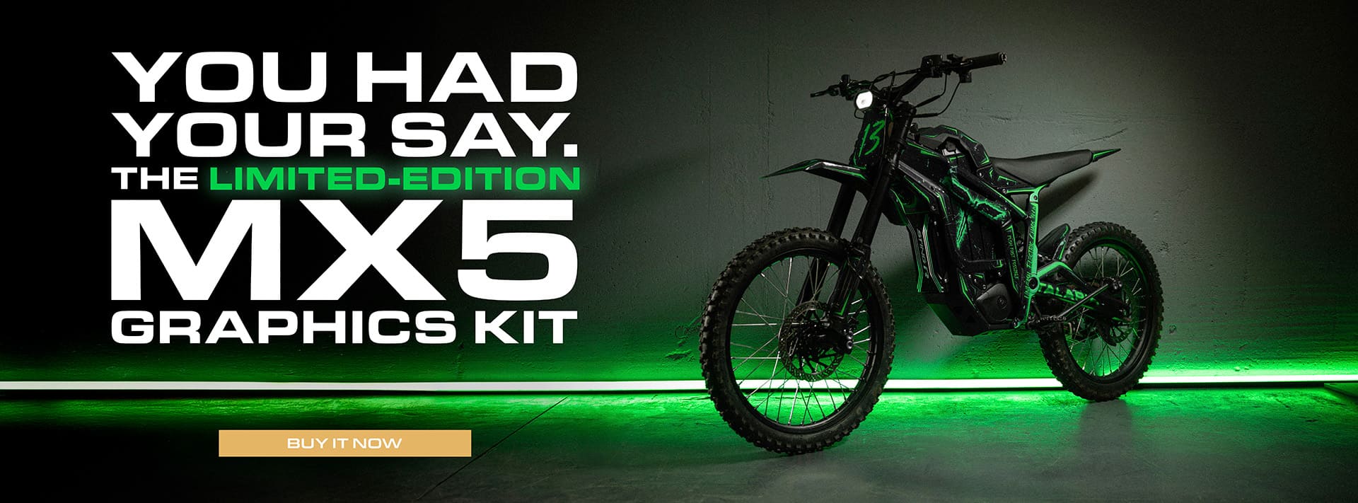 Green Fury MX5 Graphics Kit