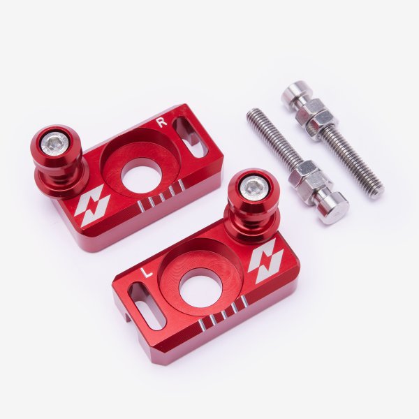 Full-E Charged Chain Adjuster With Bobbins Red