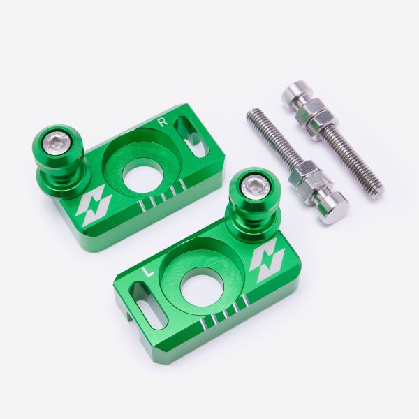 Full-E Charged Chain Adjuster With Bobbins Green