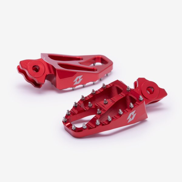 Full-E Charged Red Footpeg Set