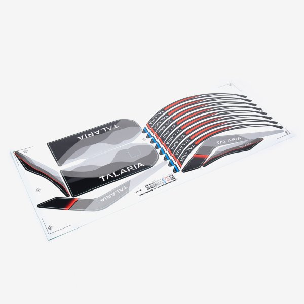 Talaria Graphic Kit Grey/Red