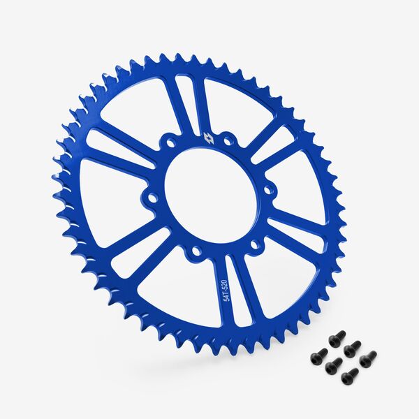 Full-E Charged Rear Sprocket 520-54T for Komodo Blue
