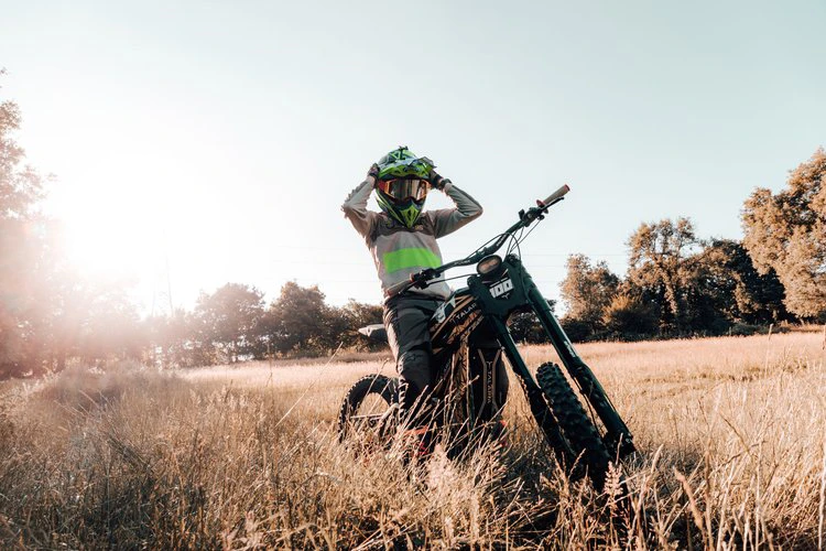 Talaria Sting Offroad Isaac Ash Helmet